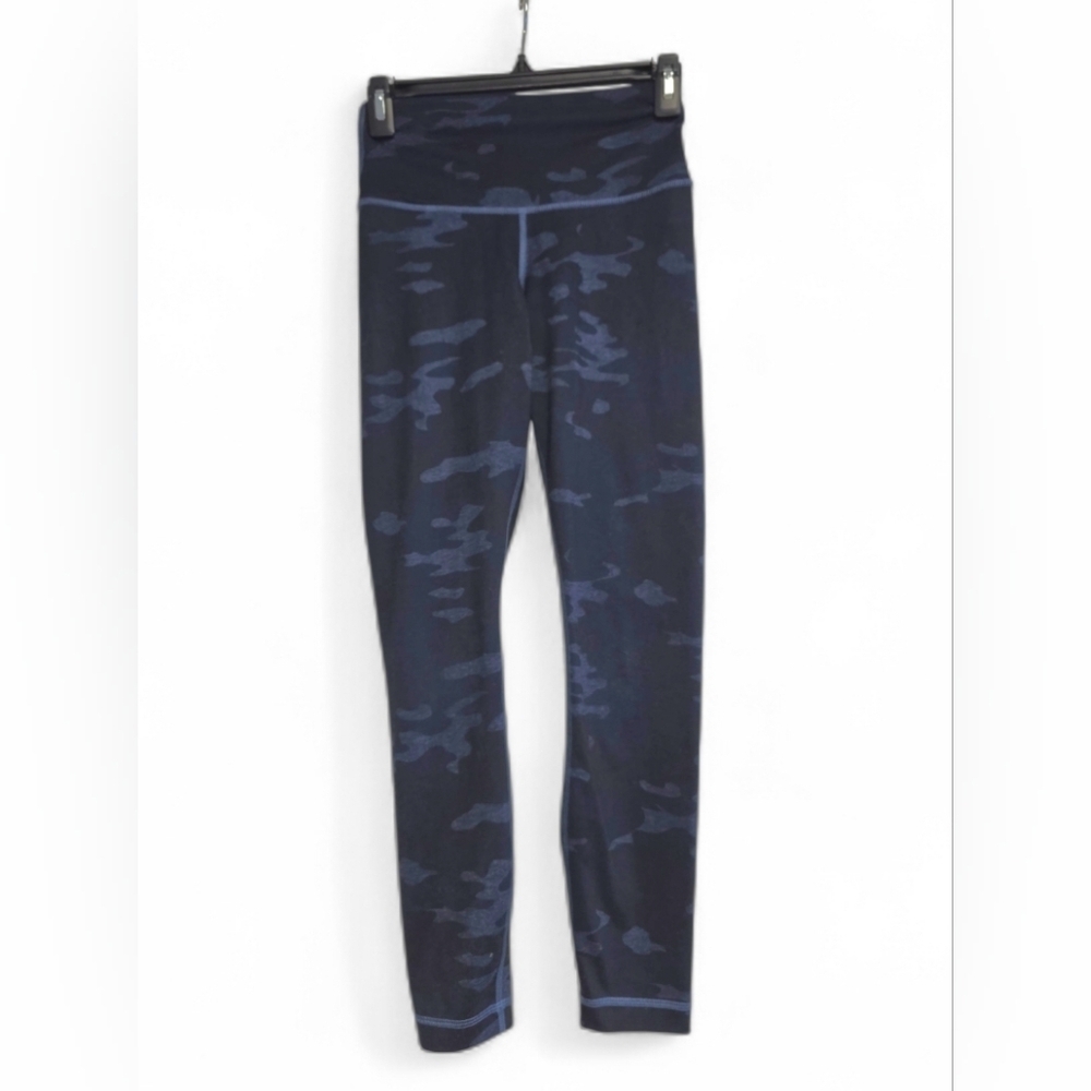 lululemon athletica Heathered Blue Camo Leggings Size XXSmall